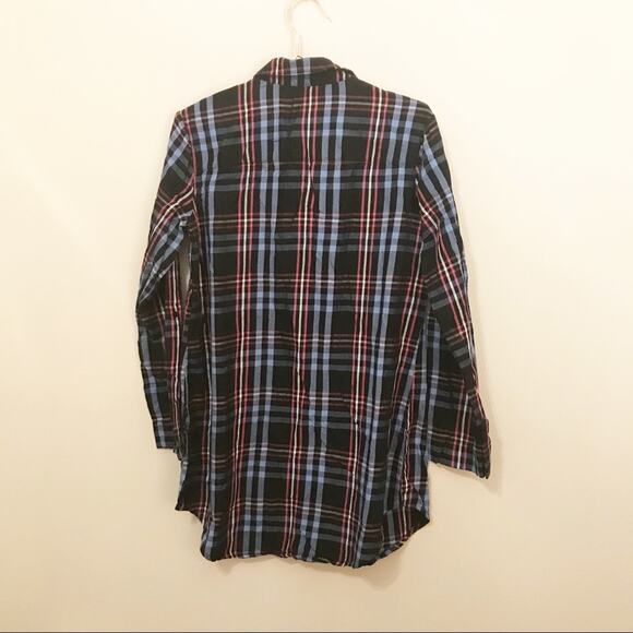 Betsey Johnson plaid sleep top size medium - Picture 2 of 6